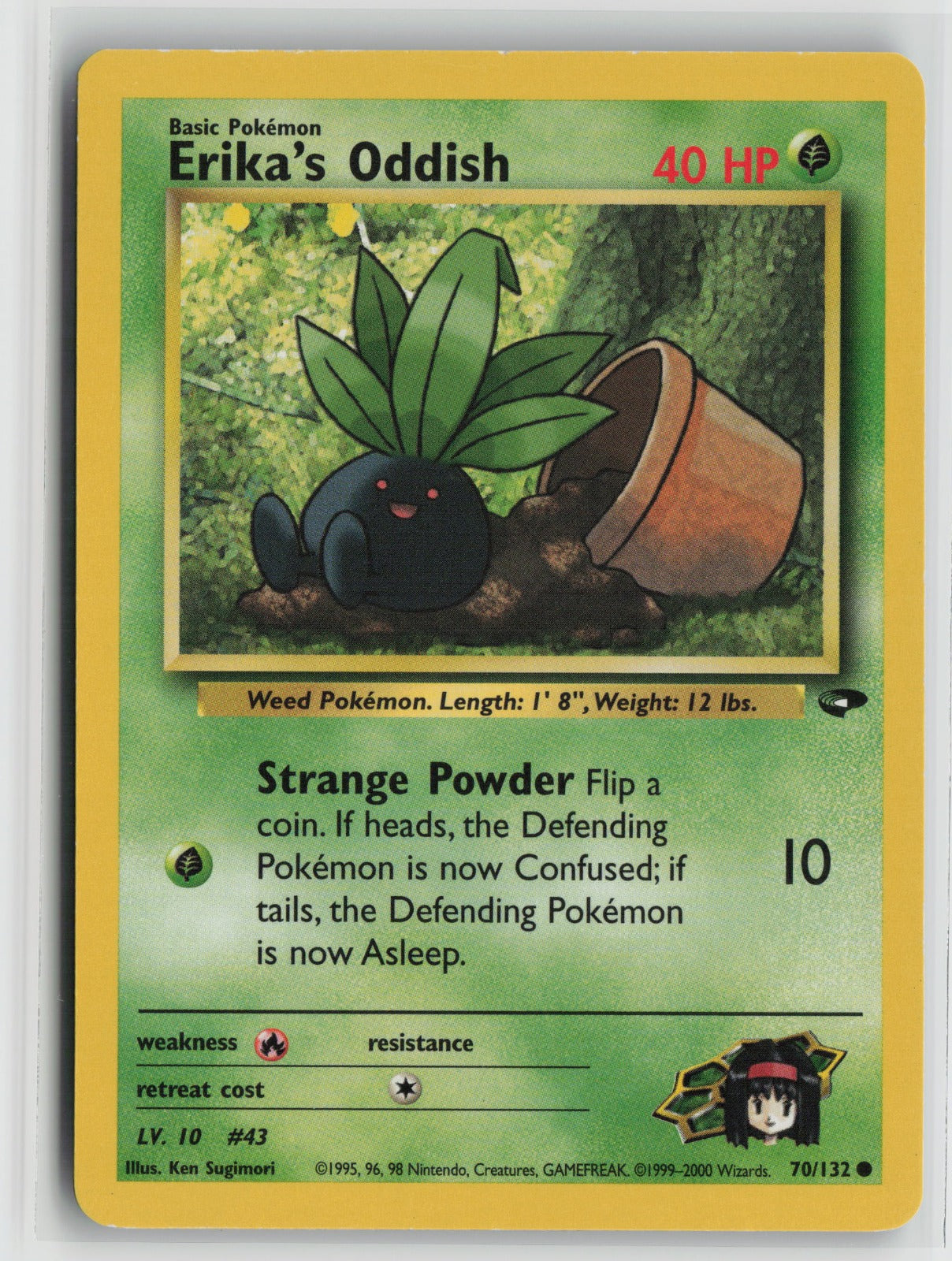 Erika's Oddish Common Unlimited G2 070/132 MP