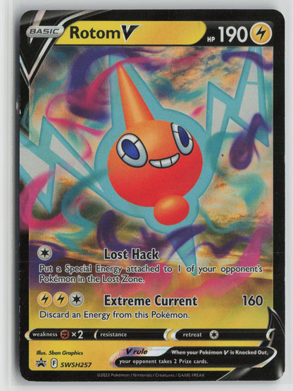 Rotom V - Promo Holo SWSD SWSH257 NM