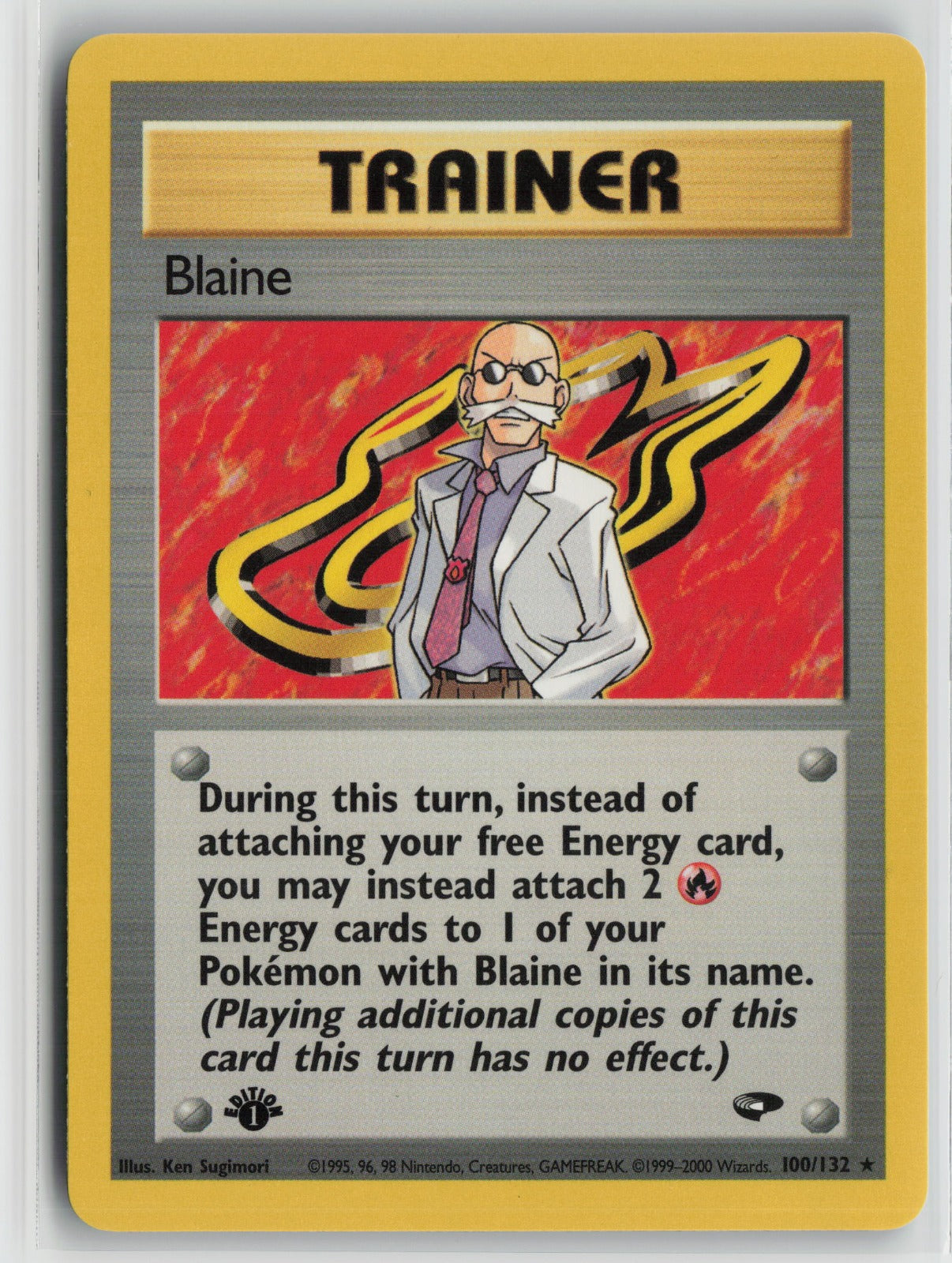 Blaine (100) Rare 1st Edition G2 100/132 NM