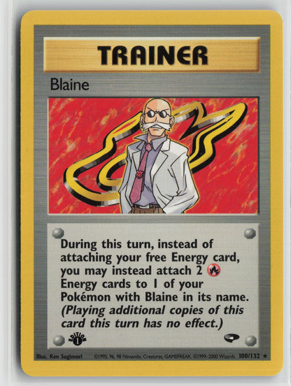 Blaine (100) Rare 1st Edition G2 100/132 NM