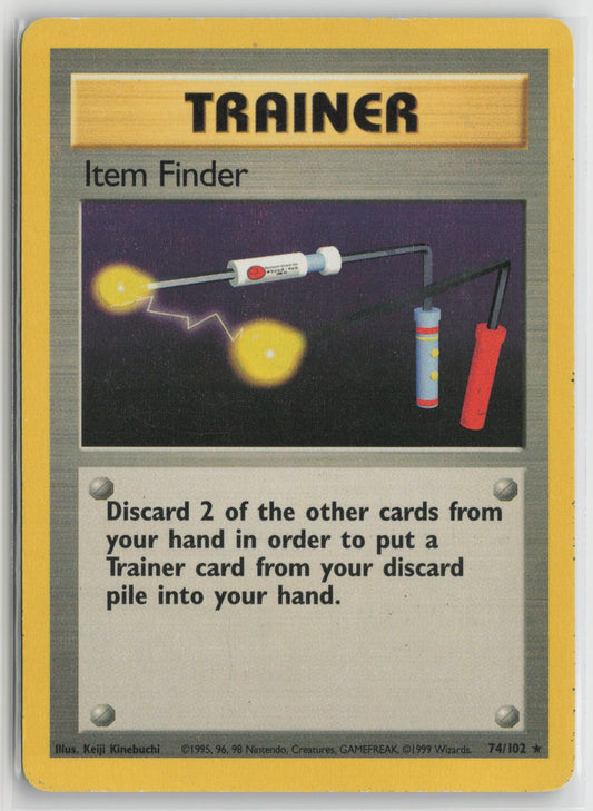 Item Finder Rare BS 074/102 LP