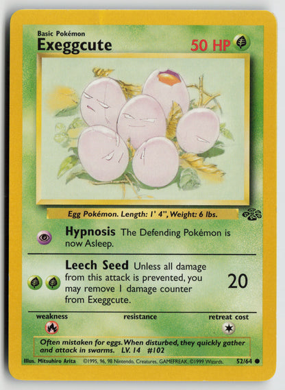 Exeggcute Common Jungle 52/64 MP