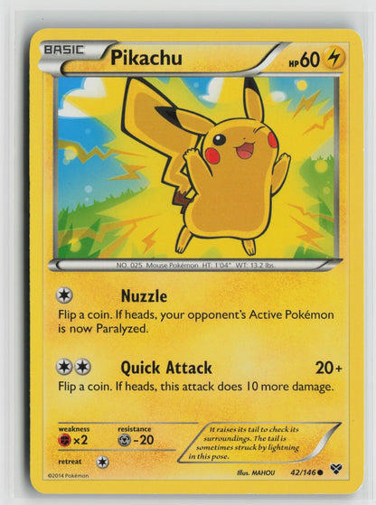 Pikachu Common XY 42/146 MP