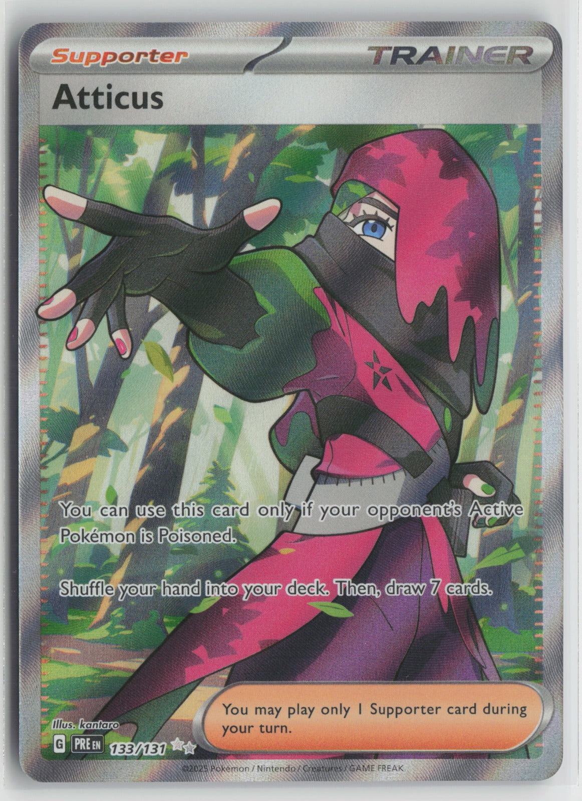 Atticus Ultra Rare Holo PRE 133/131 NM