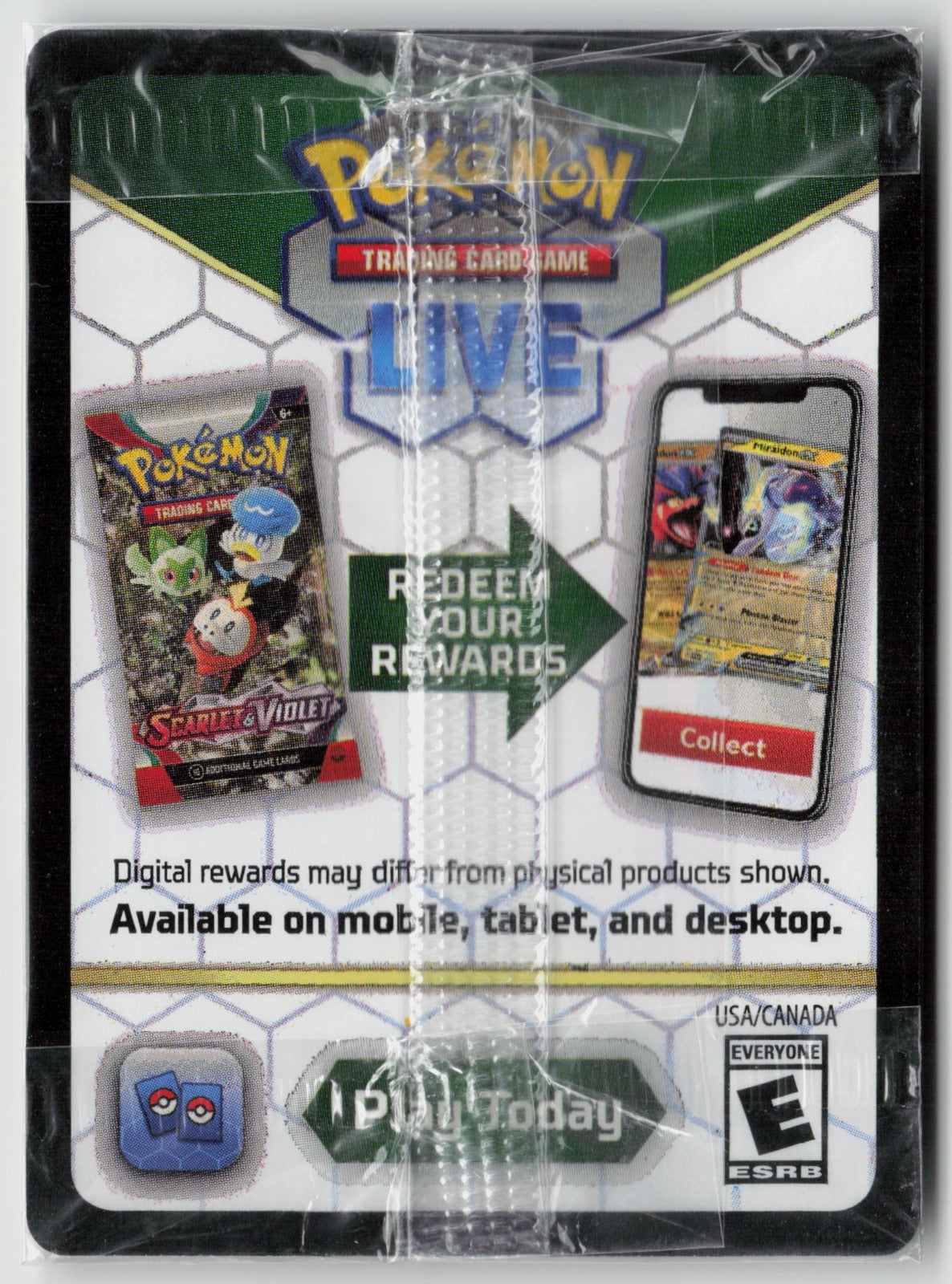 Glaceon ex - (Holiday Calendar) SEALED Double Rare Holo PRE 026/131 NM (Back)