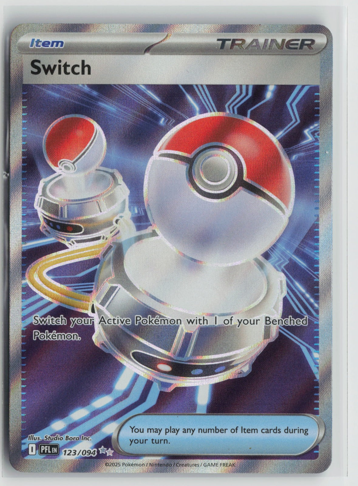 Switch Ultra Rare Holo PFL 123/094 NM