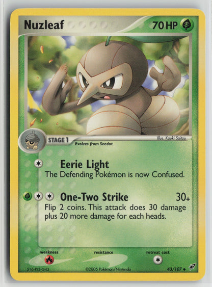 Nuzleaf Uncommon DX 43/107 LP