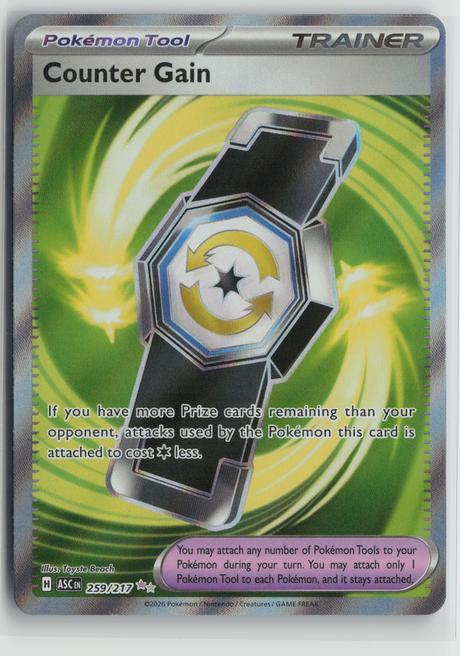 Counter Gain - Ultra Rare ME: Ascended Heroes 259/217 NM
