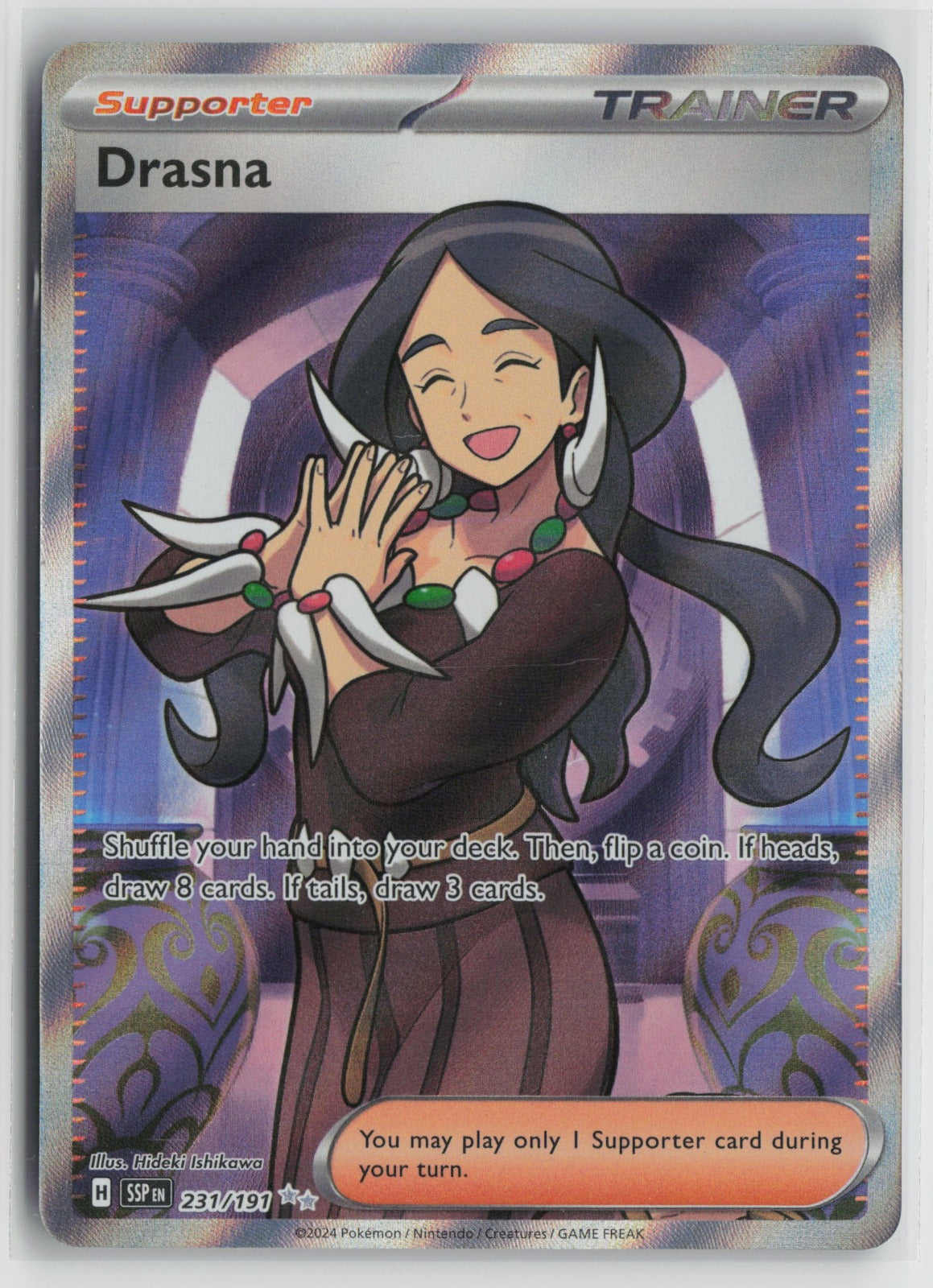 Drasna - Ultra Rare Holo SSP 231/191 NM