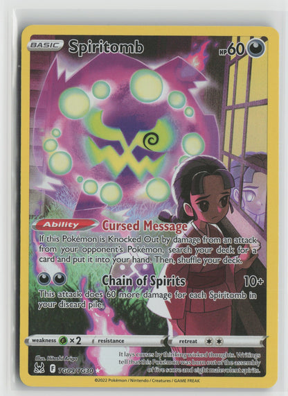 Spiritomb Ultra Rare Holo SWSH11: TG TG09/TG30 NM