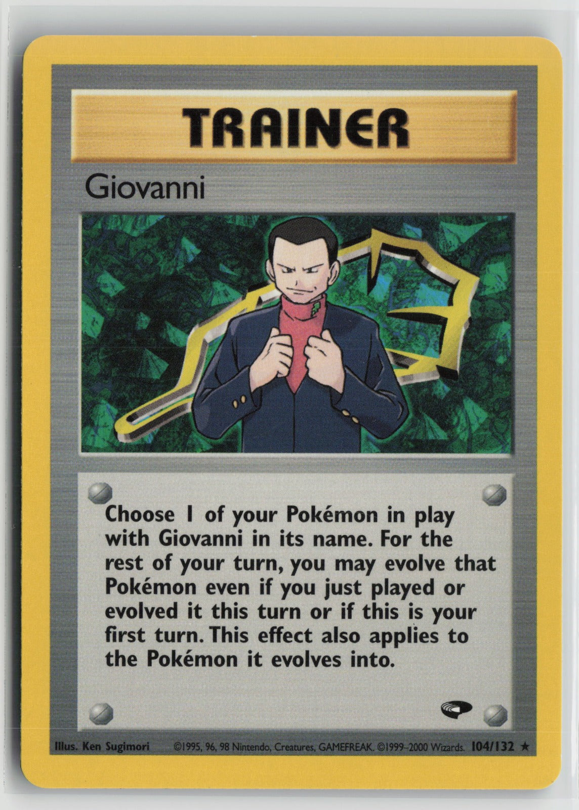 Giovanni (104) Rare Unlimited G2 104/132 NM
