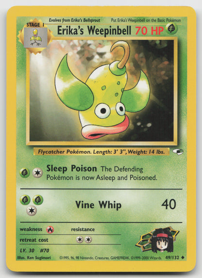 Erika's Weepinbell (49) Uncommon Unlimited G1 049/132 LP