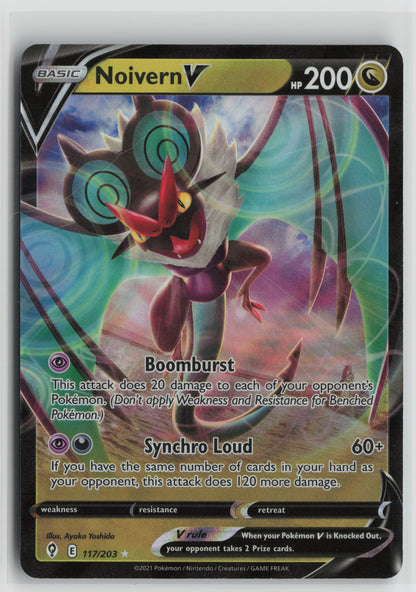 Noivern V Ultra Rare SWSH07: Evolving Skies 117/203 NM