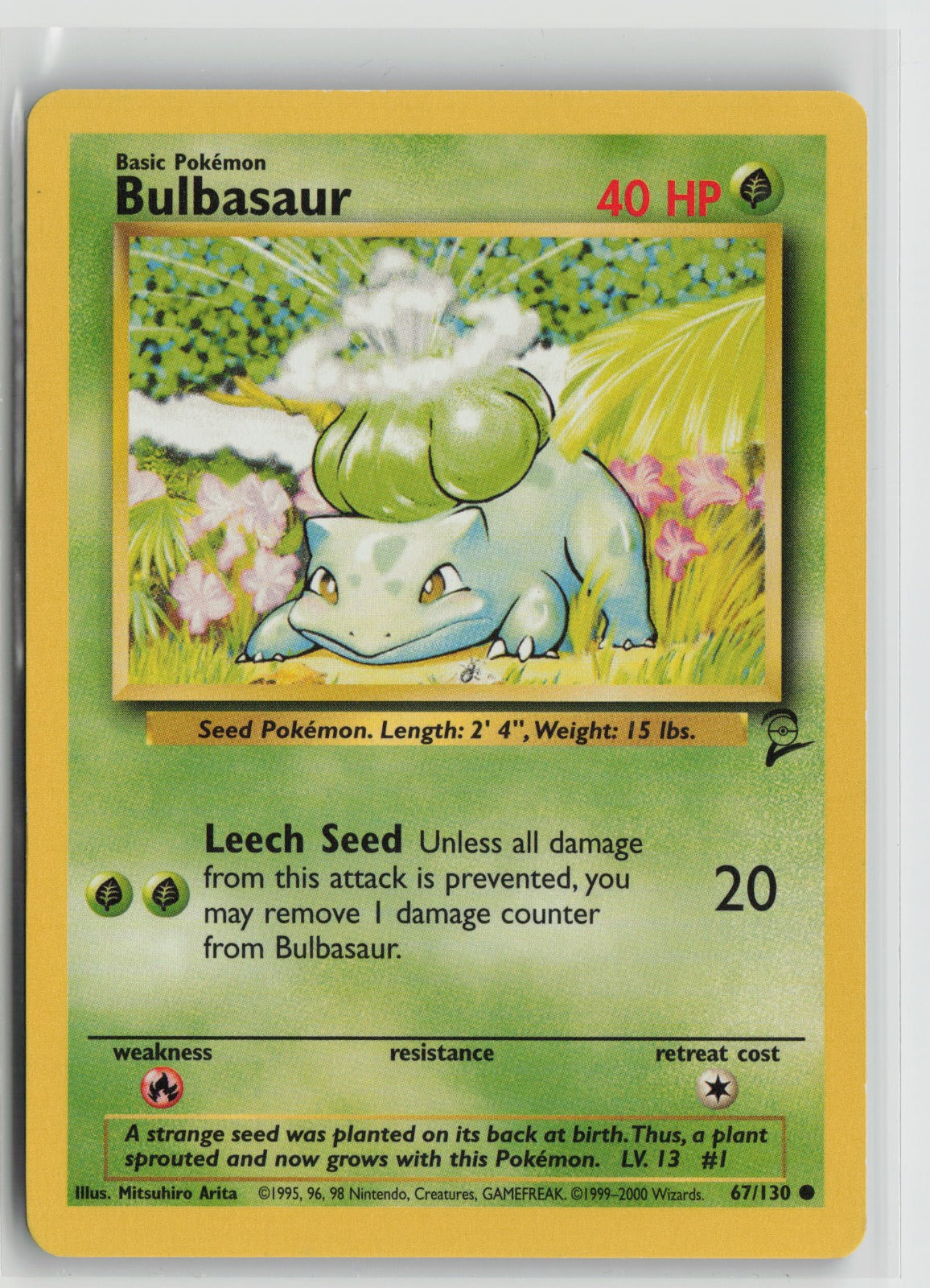 Bulbasaur Common BS2 067/130 LP