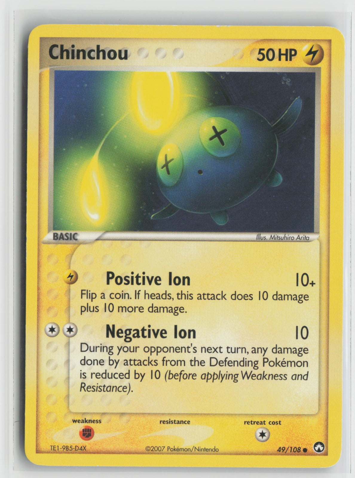 Chinchou Common PK 49/108 LP