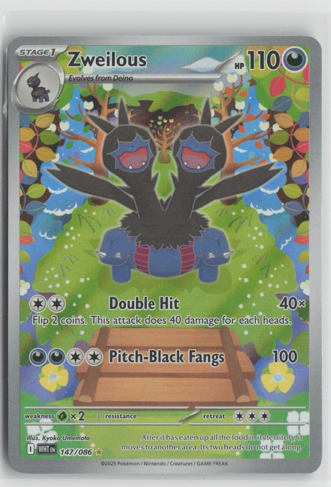 Zweilous - Illustration Rare Holo WHT 147/086 NM