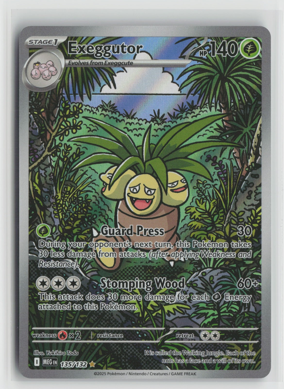 Exeggutor - Illustration Rare Holo MEG 135/132 NM