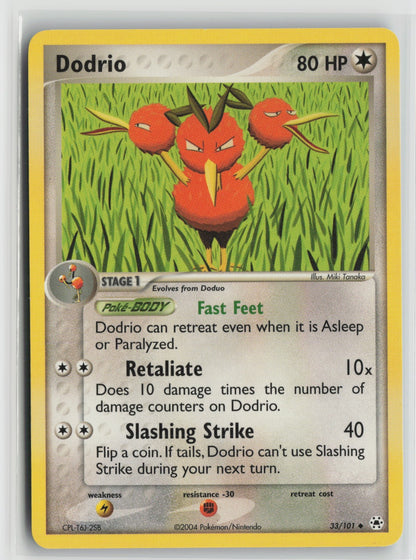 Dodrio Uncommon HL 33/101 NM
