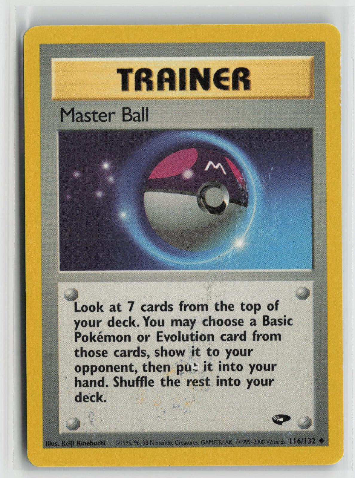 Master Ball Uncommon Unlimited G2 116/132 HP