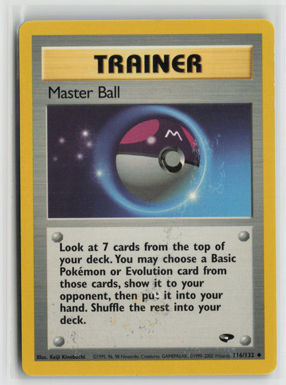 Master Ball Uncommon Unlimited G2 116/132 HP