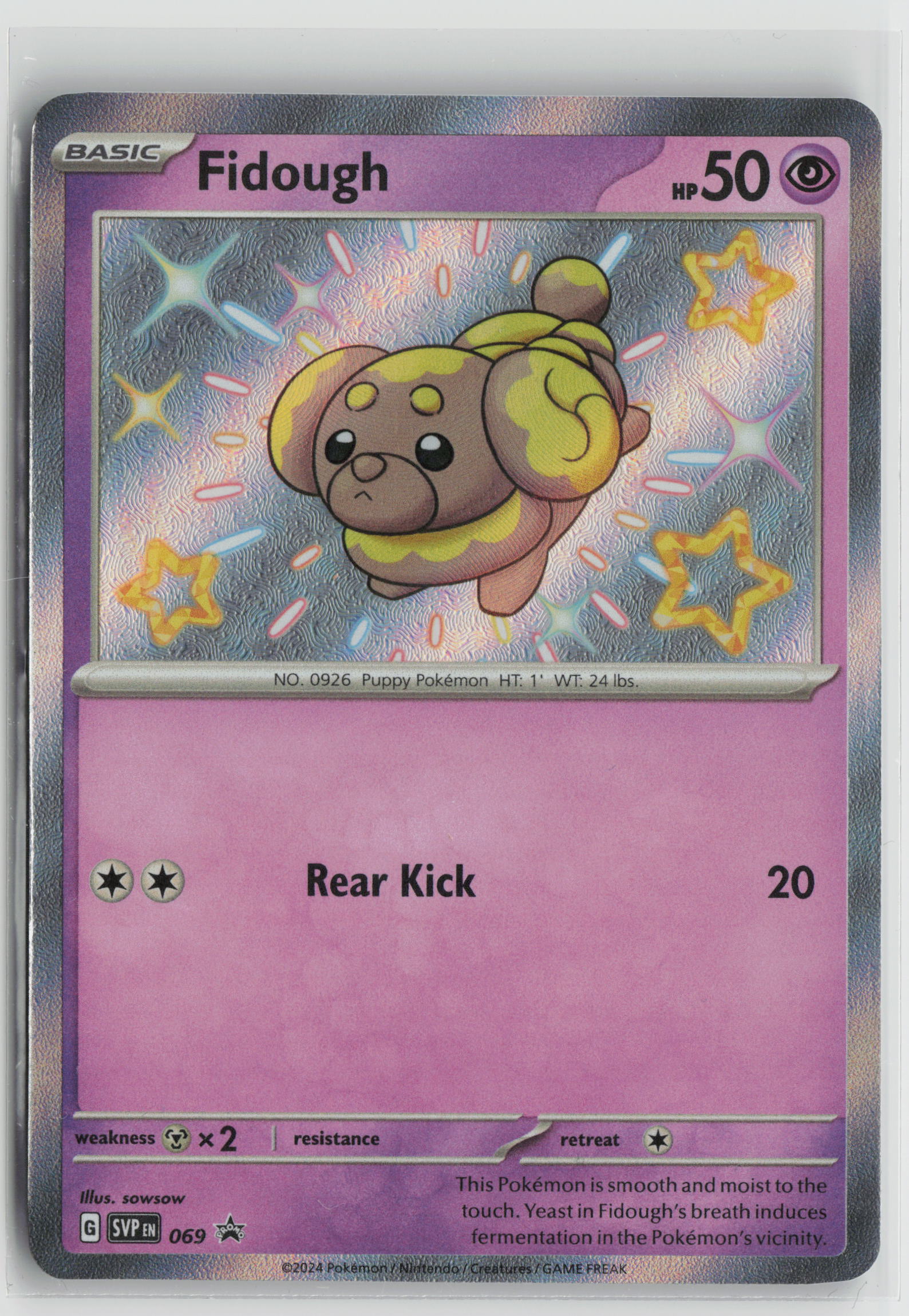 Fidough - Promo SV: Scarlet & Violet Promo Cards 069 NM