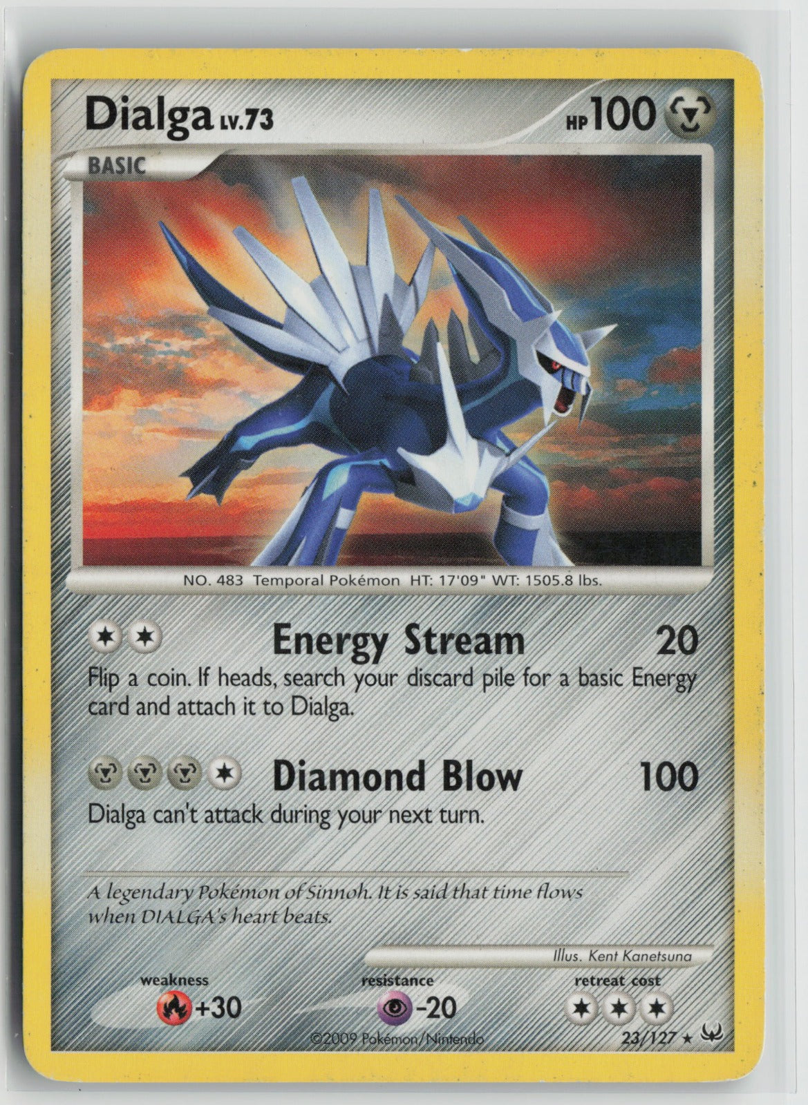 Dialga (23) Rare PL 23/127 HP