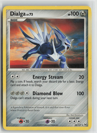 Dialga (23) Rare PL 23/127 HP
