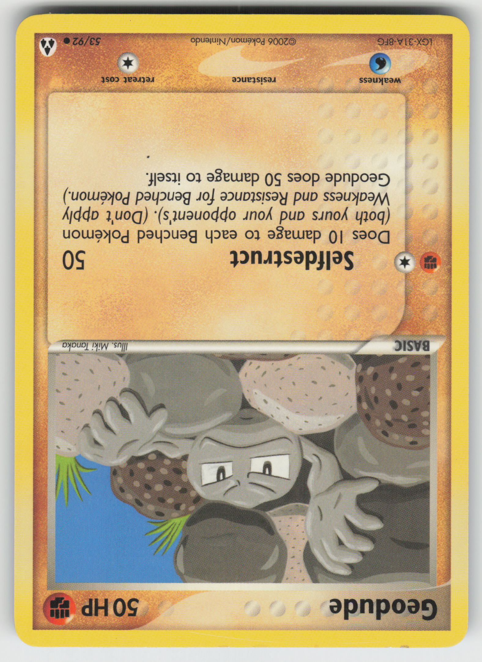Geodude Common Legend Maker 53/92 LP