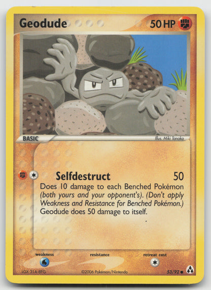 Geodude Common Legend Maker 53/92 LP