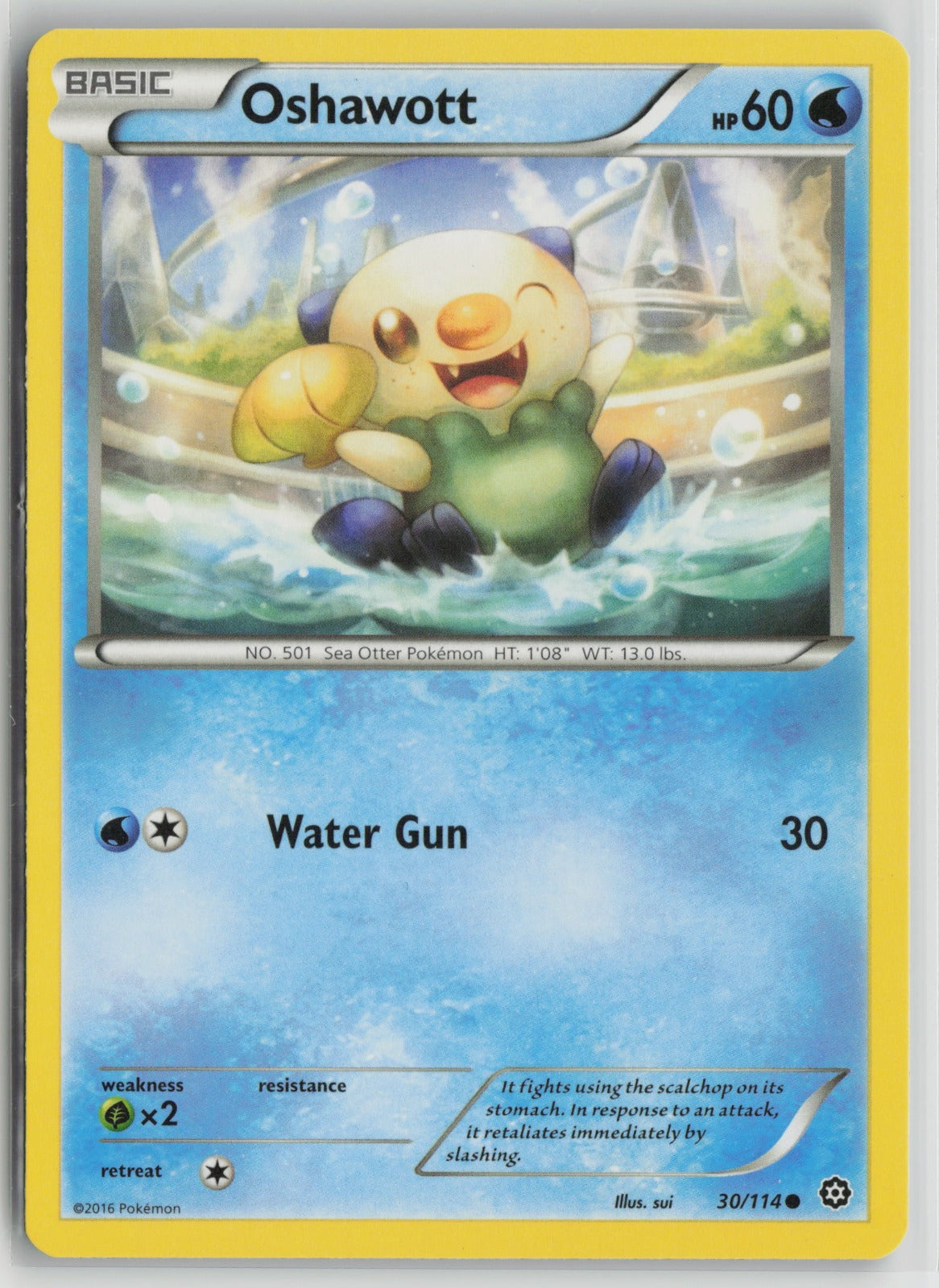 Oshawott Common STS 30/114 NM