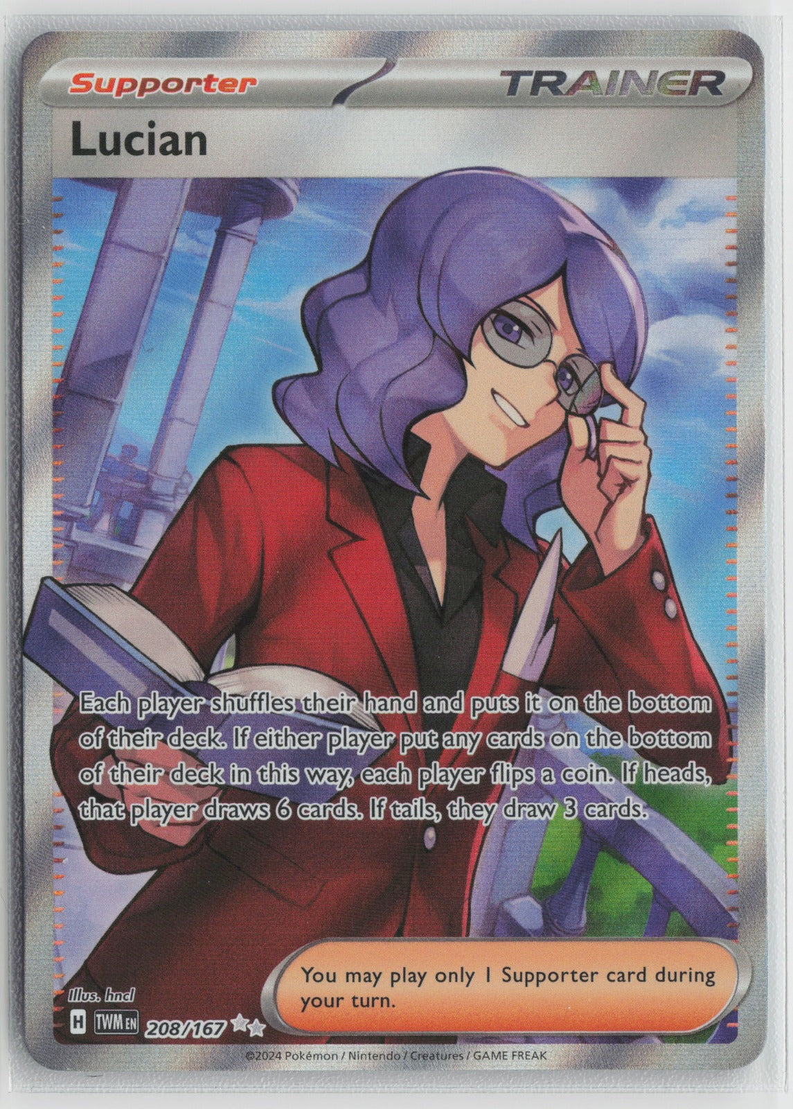 Lucian - Ultra Rare Holo TWM 208/167 NM