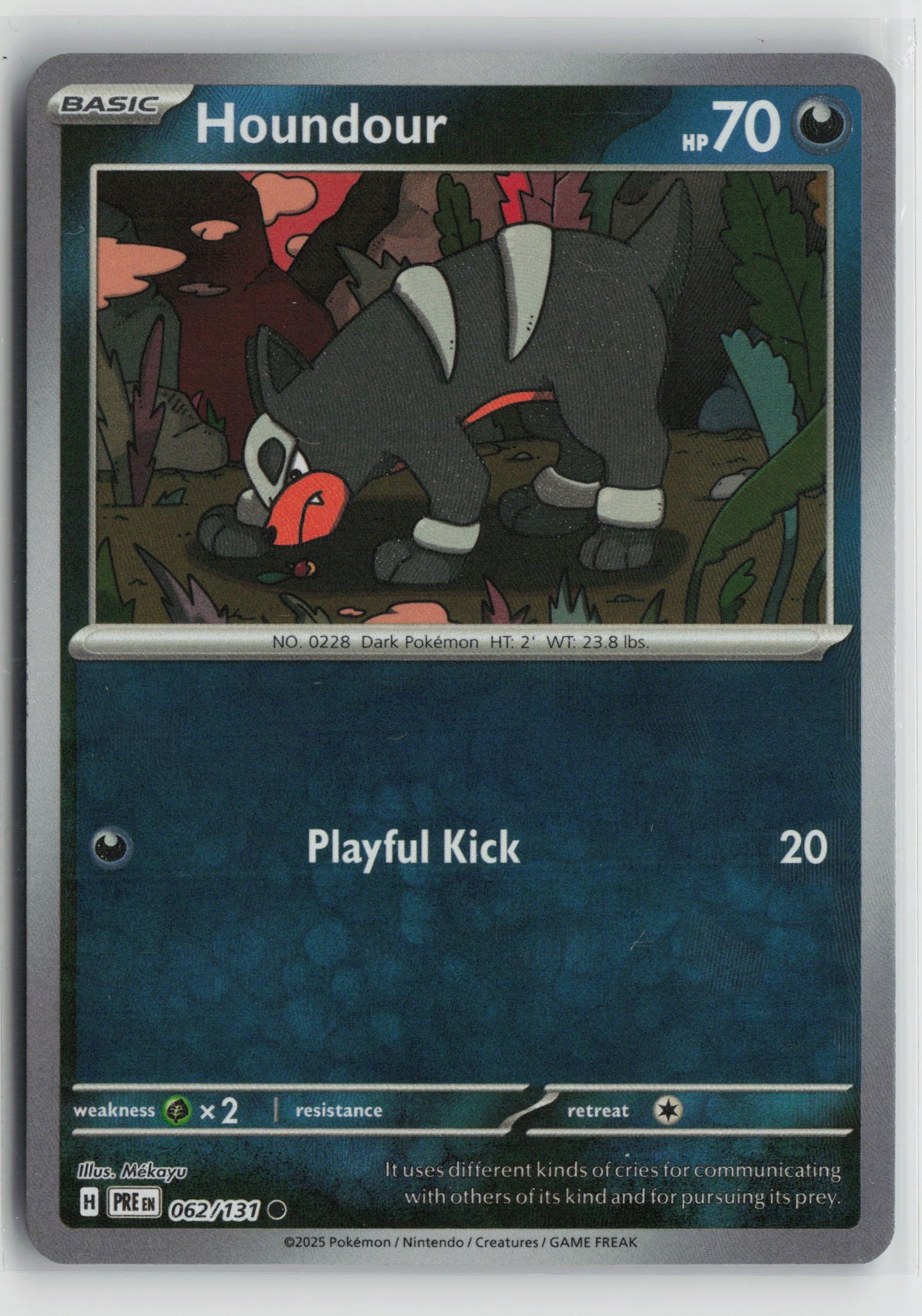 Houndour (Poke Ball Pattern) Common SV: Prismatic Evolutions 062/131 NM