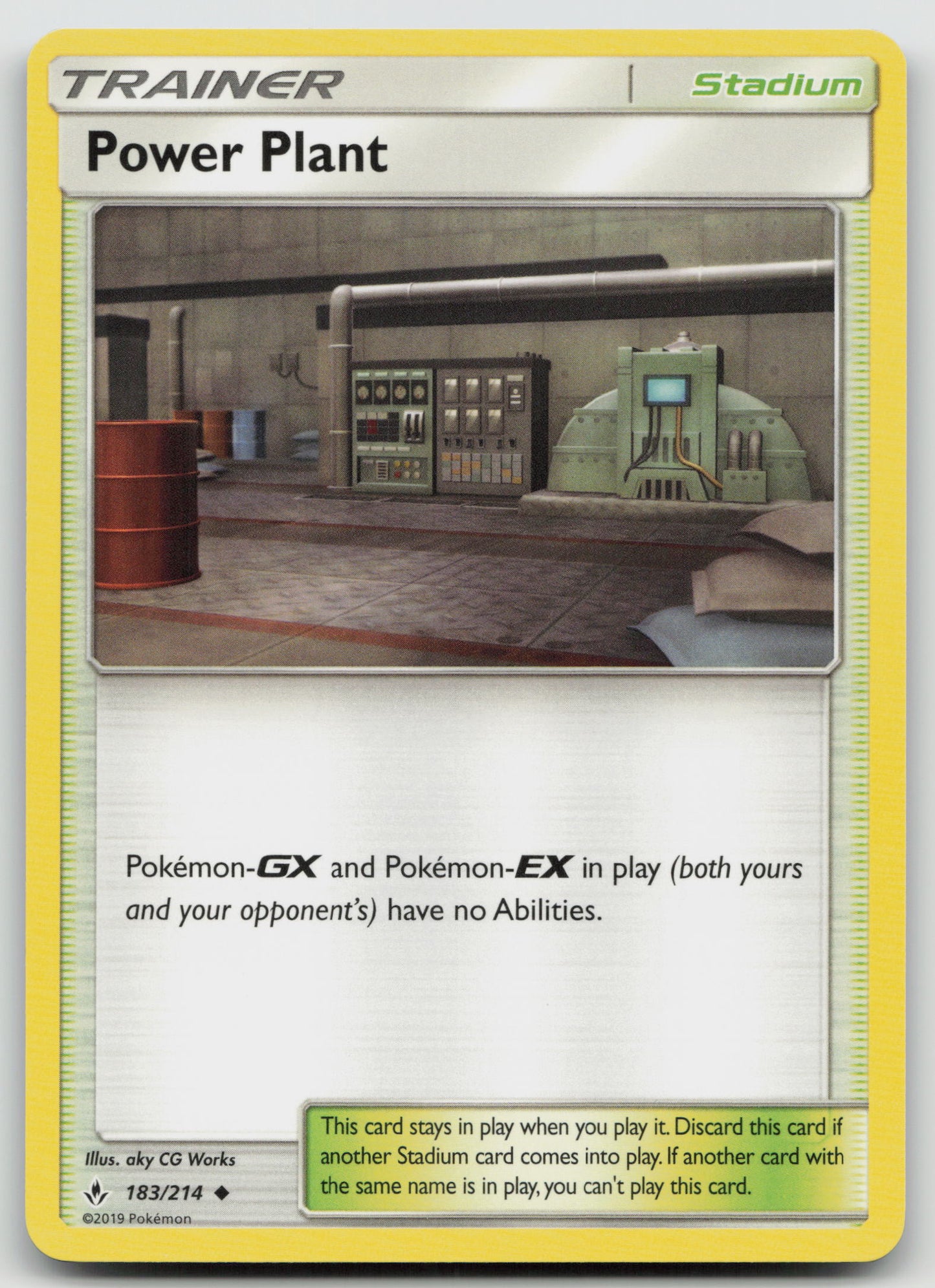 Power Plant Uncommon Normal SM10 183/214 NM
