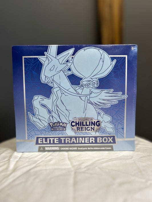 Sword & Shield Chilling Reign (Blue) Elite Trainer Box