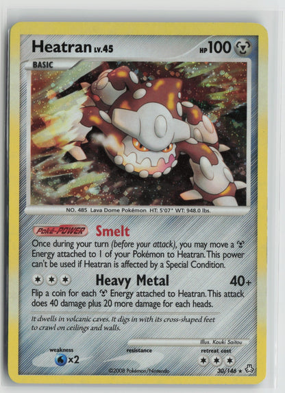 Heatran (DP Legends Awakened) Holo Rare PR 030/146 MP
