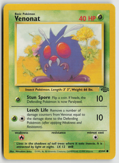 Venonat Common Jungle 63/64 MP