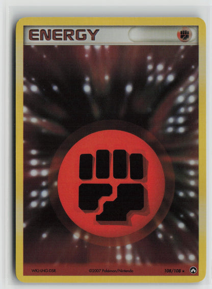 Fighting Energy Rare Holo PK 108/108 DMG