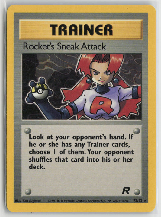 Rocket's Sneak Attack (72) Rare Unlimited TR 72/82 NM