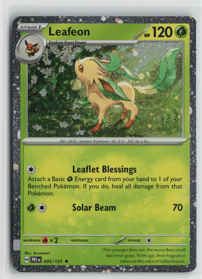 Leafeon - (Cosmos Holo) Rare Holo MCAP 005/131 NM