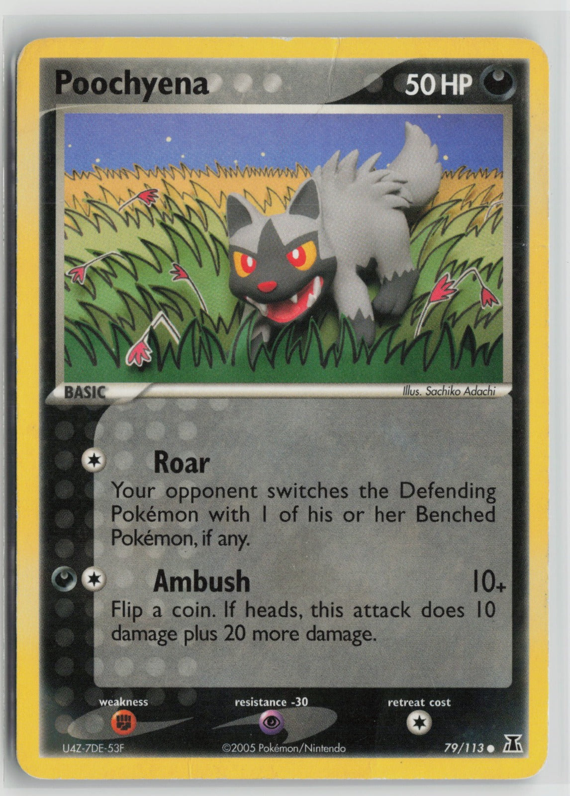 Poochyena Common DS 79/113 DMG