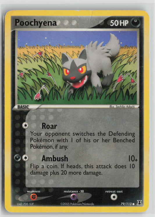 Poochyena Common DS 79/113 DMG