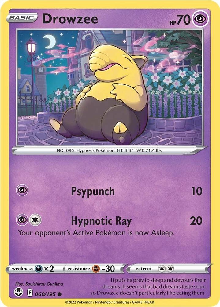 Drowzee Common SWSH12 060/195 NM
