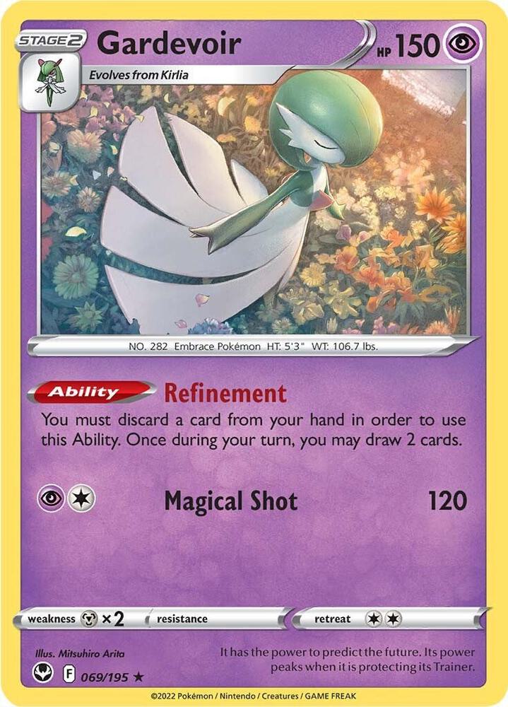 Gardevoir Rare Reverse Holo SWSH12 069/195 NM