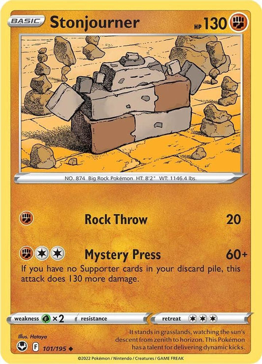 Stonjourner Uncommon SWSH12 101/195 NM