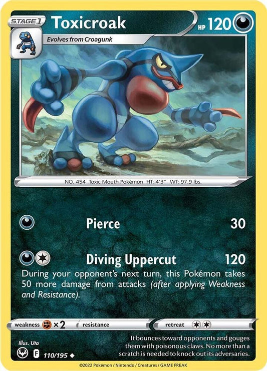 Toxicroak Uncommon SWSH12 110/195 NM