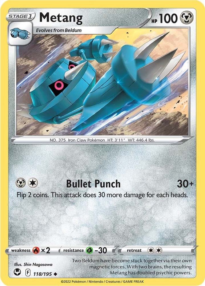 Metang Uncommon SWSH12 118/195 NM
