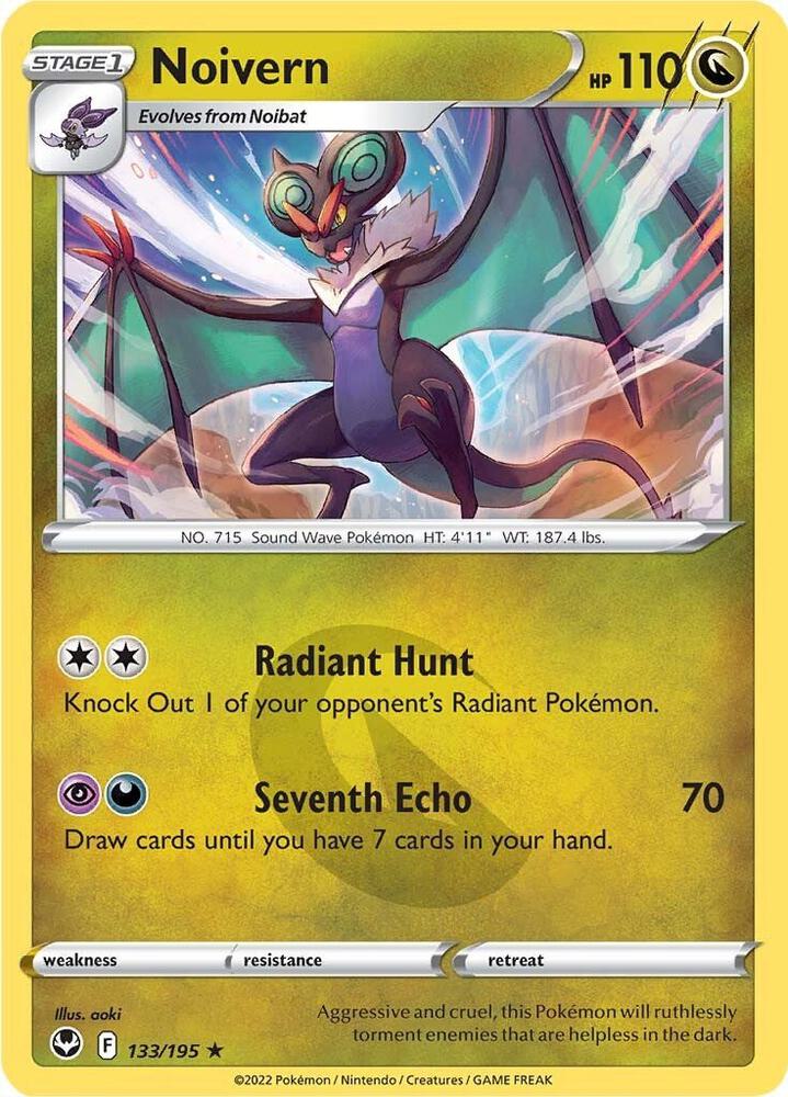 Noivern Rare SWSH12 133/195 NM