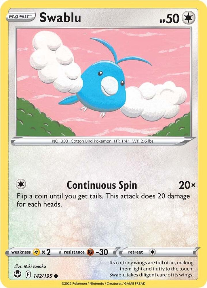 Swablu Common SWSH12 142/195 NM