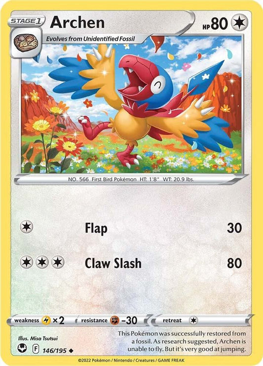 Archen Uncommon SWSH12 146/195 NM