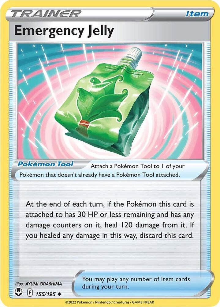 Emergency Jelly Uncommon SWSH12 155/195 NM
